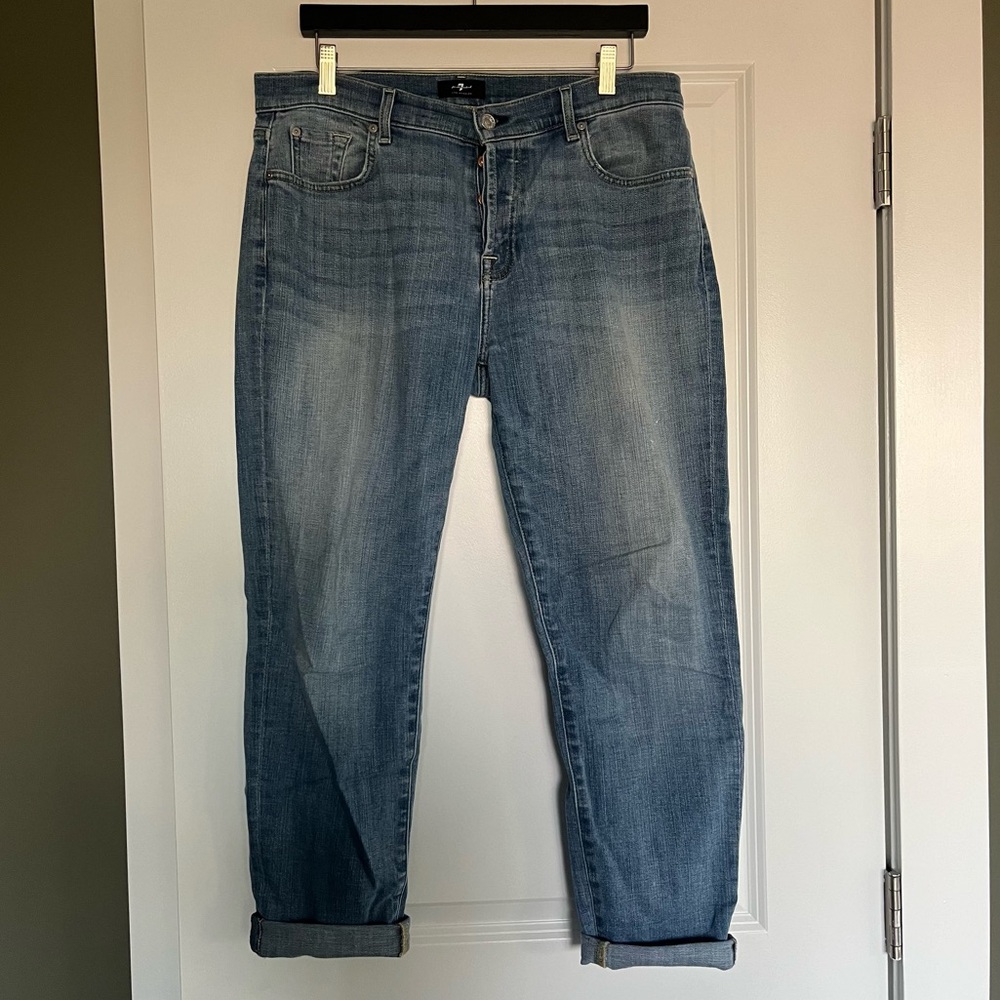 7 For All Mankind Josefina Boyfriend Jeans